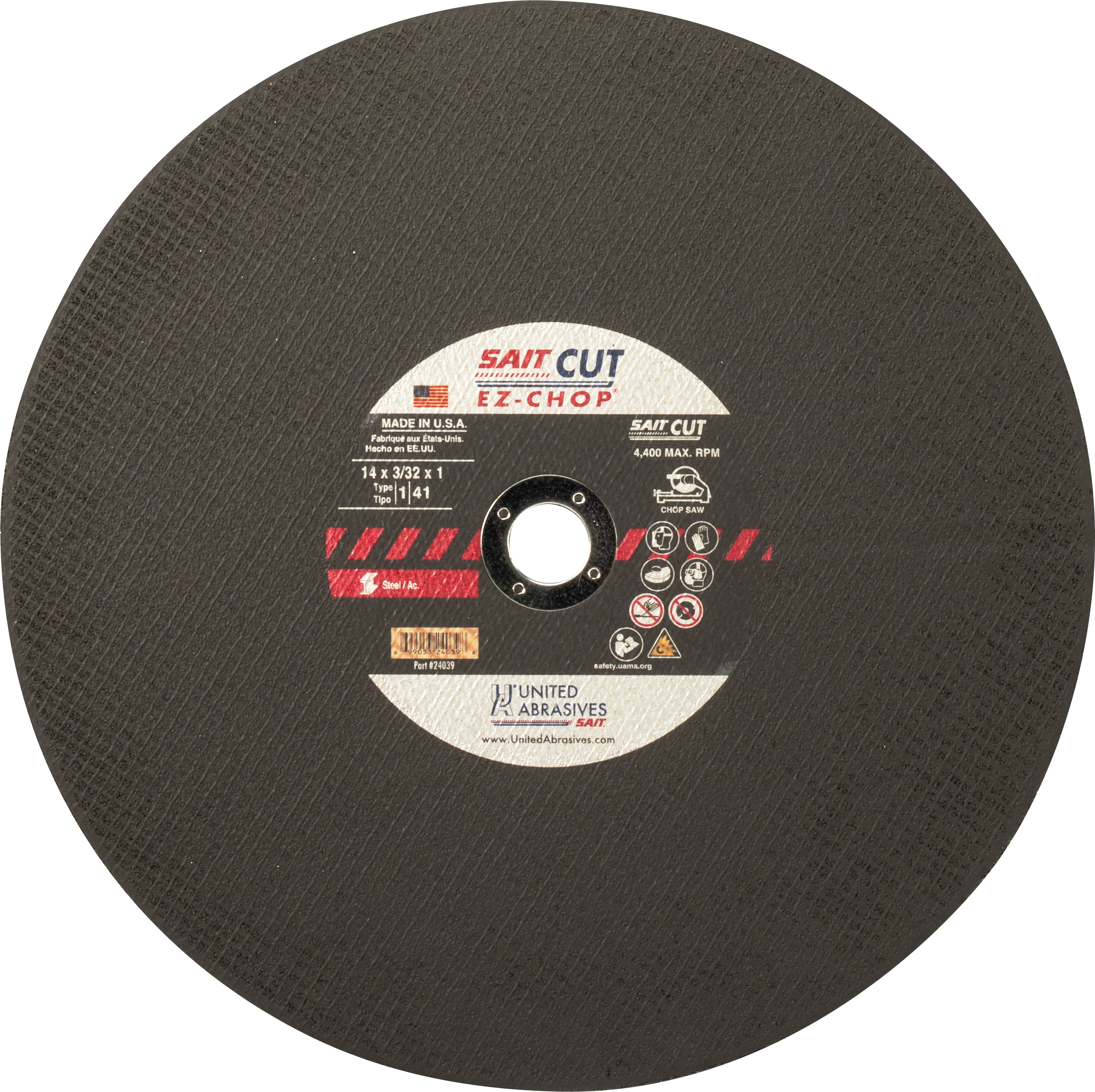 TF 12 X 3/32 X 1 EZ-CHOP - Cutting Wheels